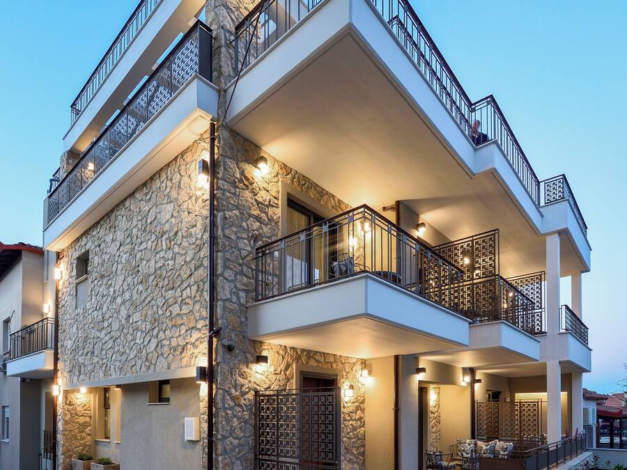 Fachada de la propiedad