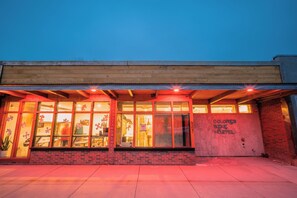 Façade de l’hébergement