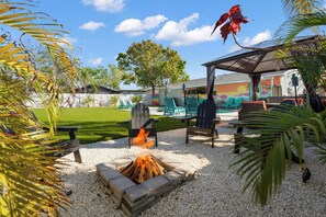 Overnatningsstedets område