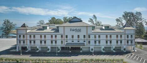 Uitzicht vanuit accommodatie