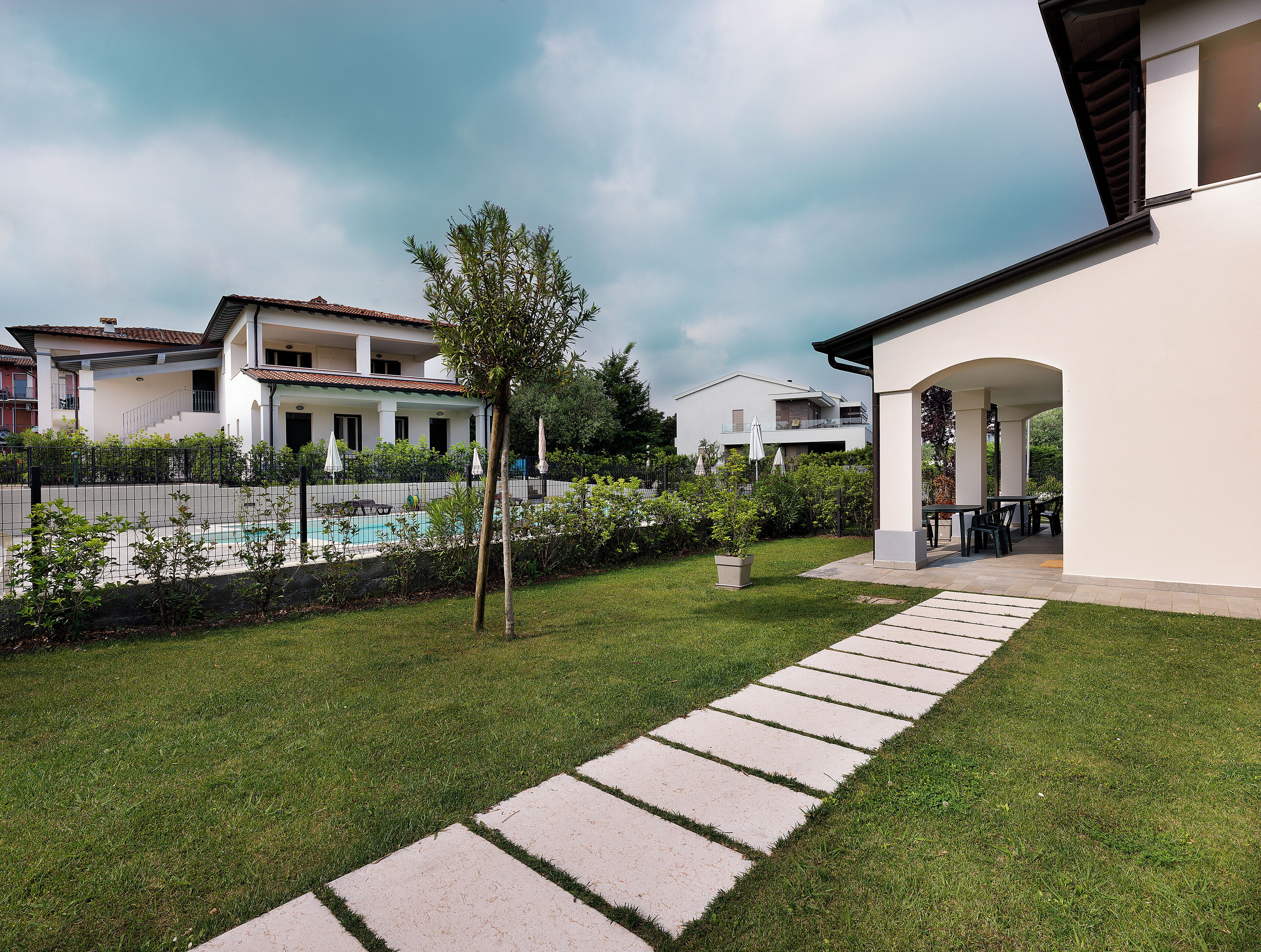 Entrée de l’hébergement