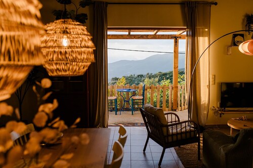 Beautiful Family Home With Breathtaking View of the sea and the City of Kalamata