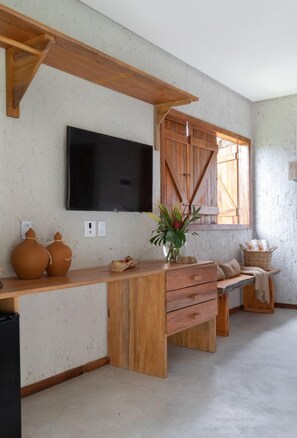 Deluxe Twin Room, Garden View | Desk, laptop workspace, blackout drapes, free WiFi - Pousada Zaya (São Miguel dos Milagres)