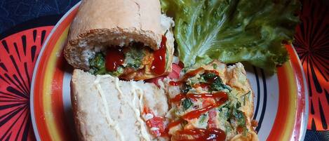 Free daily local cuisine breakfast