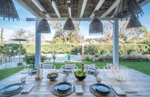 Restaurante al aire libre