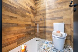 Shower, hair dryer
