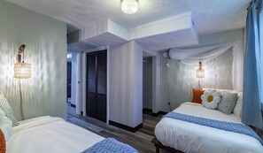 5 chambres, bureau, lit parapluie, Wi-Fi