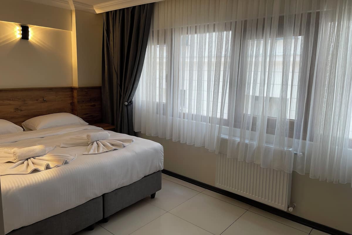 Deluxe Double Room | Coin séjour | Télévision