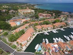 Stunning ocean views and a picturesque marina await at this coastal resort.