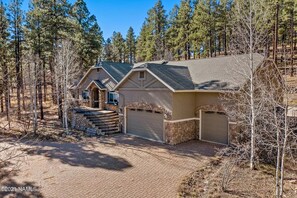 Exterior - Enchanted Forest Vacation Home w/ Hot Tub & A/C (Flagstaff)