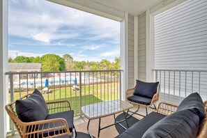 Terrace/patio - Disney Fab4, Stitch, Lady!Come enjoy a Magical vacation so close to WDW and more (Kissimmee)