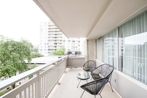 Comfort Apartment, 2 Bedrooms, Balcony, City View | Balcony