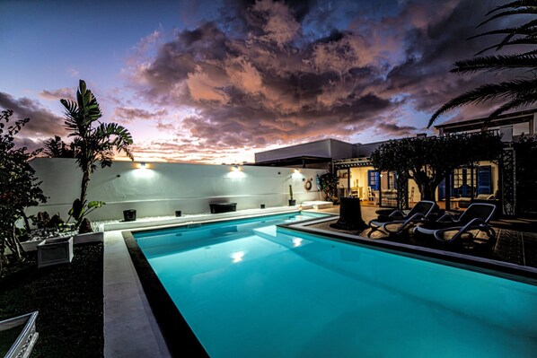 Beheizter Pool