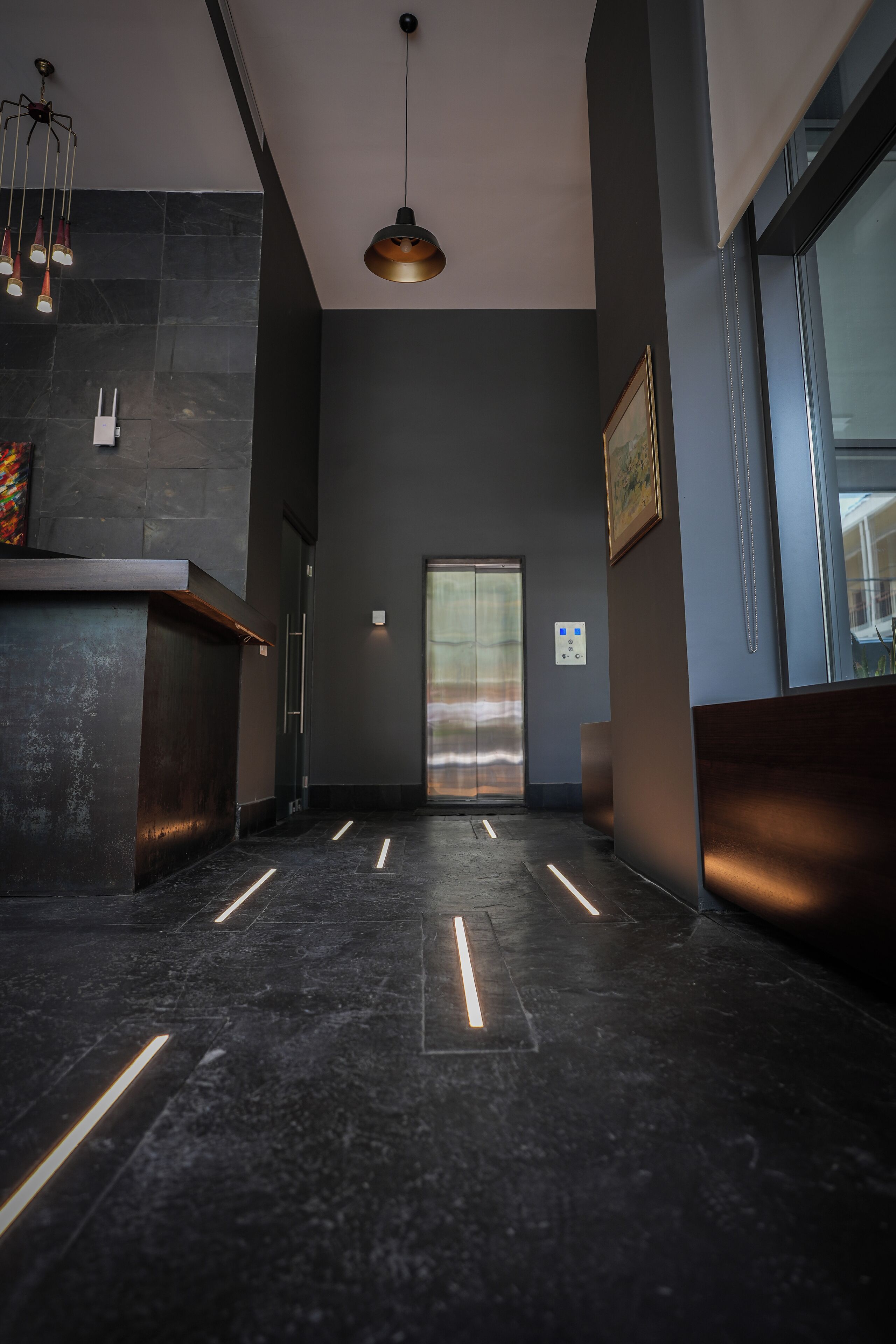 In-room safe, desk, laptop workspace, blackout drapes