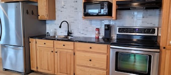 This 2 bedroom, 2 bathroom waterfront property offers fantastic river views!