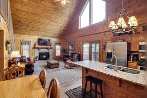 Interior - Mountain Cabin w/ Hot Tub & Fireplace (Sevierville)