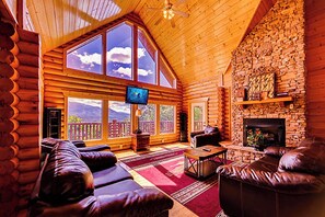 Fernseher, Kamin, Videospiele