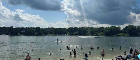 Ligstoelen, strandlakens