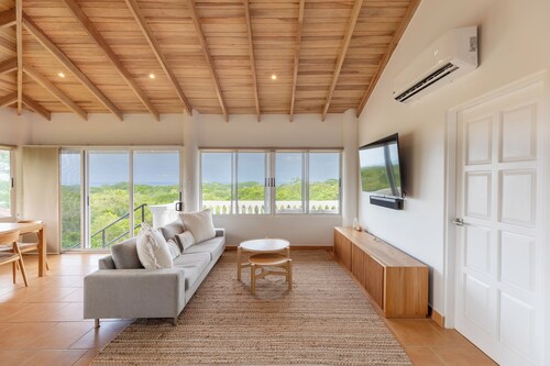 Enjoy your sunsets at this Ocean View Apt 