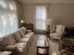 Smart TV, chimenea, reproductor de DVD y libros 