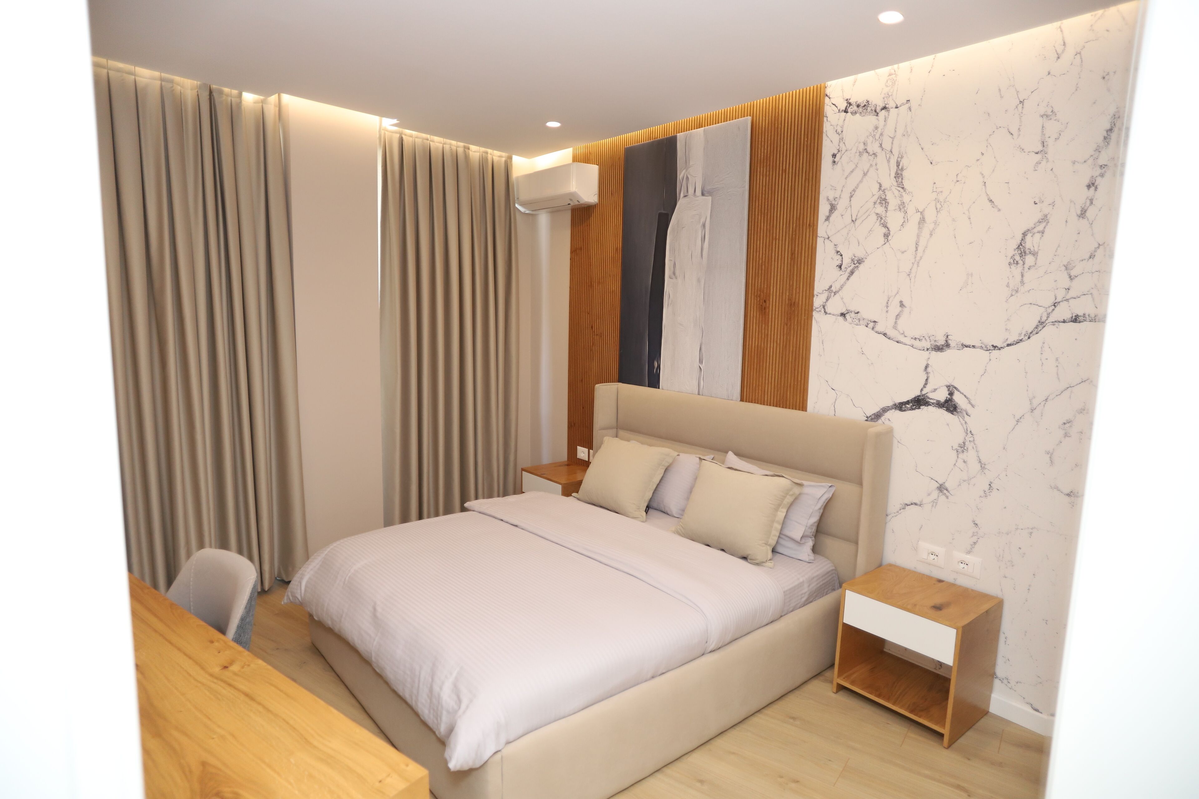 1 chambre, fer et planche à repasser, Wi-Fi, draps fournis