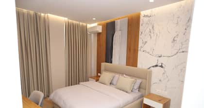 L&M Homes in Korca City, Cozy Modern Apartment near Center with view