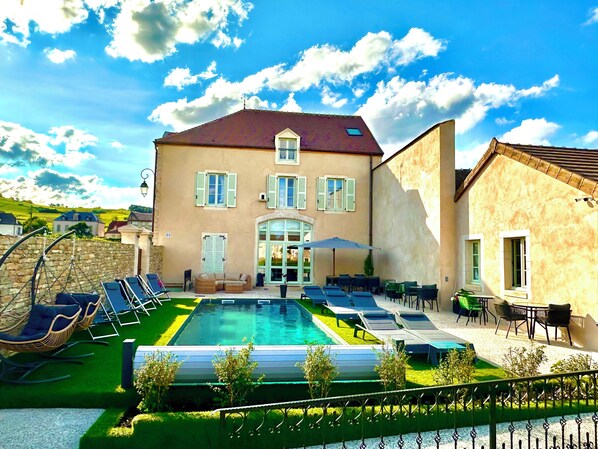 Pool - Suite de Luxe à Pommard Vue Panoramique sur les Vignobles (Pommard)
