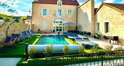 Suite de Luxe à Pommard Vue Panoramique sur les Vignobles