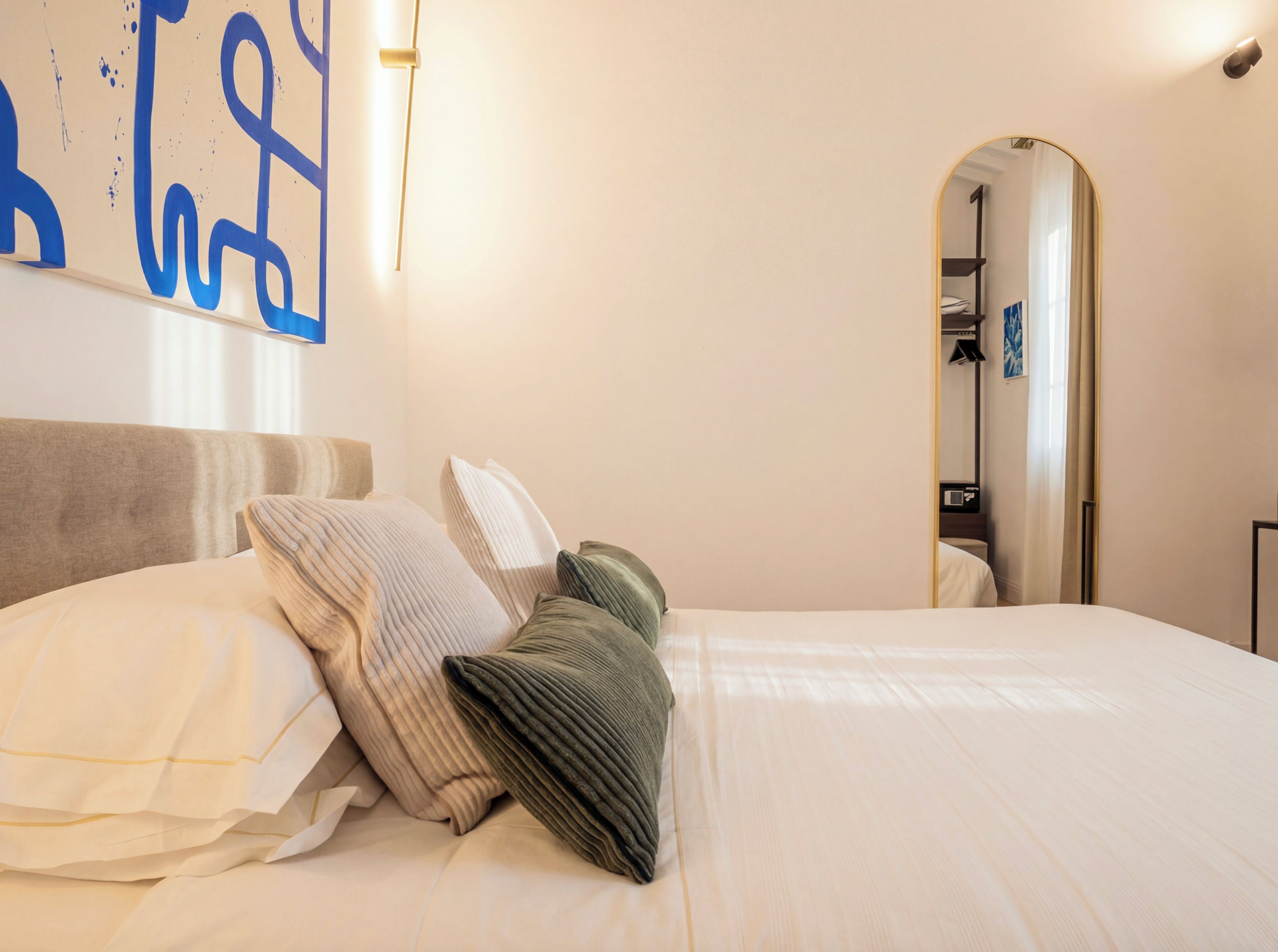 Suite, 1 King Bed with Sofa bed, Non Smoking, Pool View | Premium bedding, down comforters, pillowtop beds, free minibar items