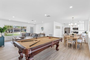 Interior - Minutes from the beach! Paradise Oasis full of entertainment! Pool Table!  (Deerfield Beach)