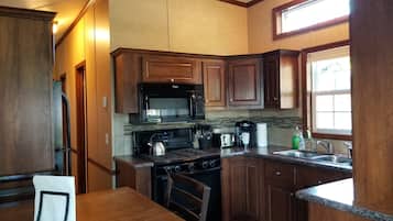 Microwave, oven, stovetop