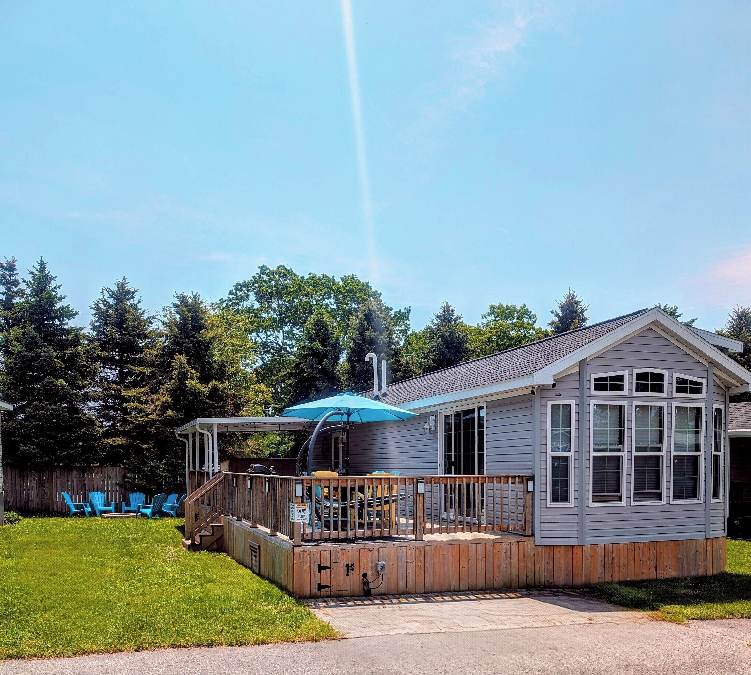 Enceinte de l’hébergement