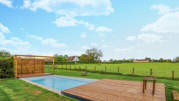 Piscine couverte, piscine chauffée