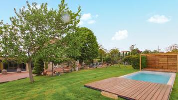 Indoor pool, a heated pool