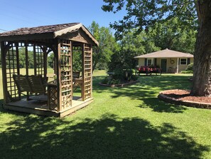 Overnattingsstedets uteområder