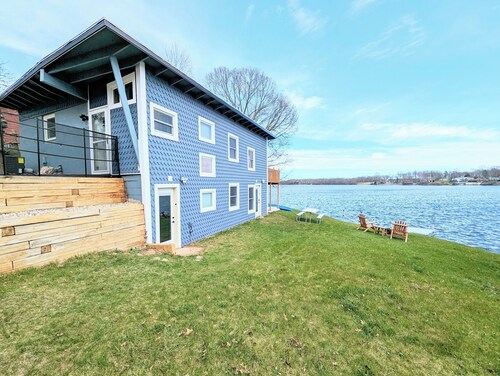 Lake house fishing river kayaking boating swimming ice fishing paddle board