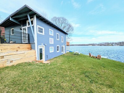 Lake house fishing river kayaking boating swimming ice fishing paddle board