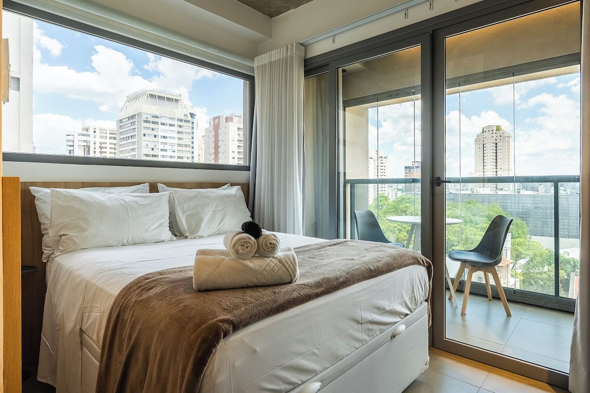 Monolocale Luxury | 1 camera, biancheria da letto di alta qualità, materassi in memory foam