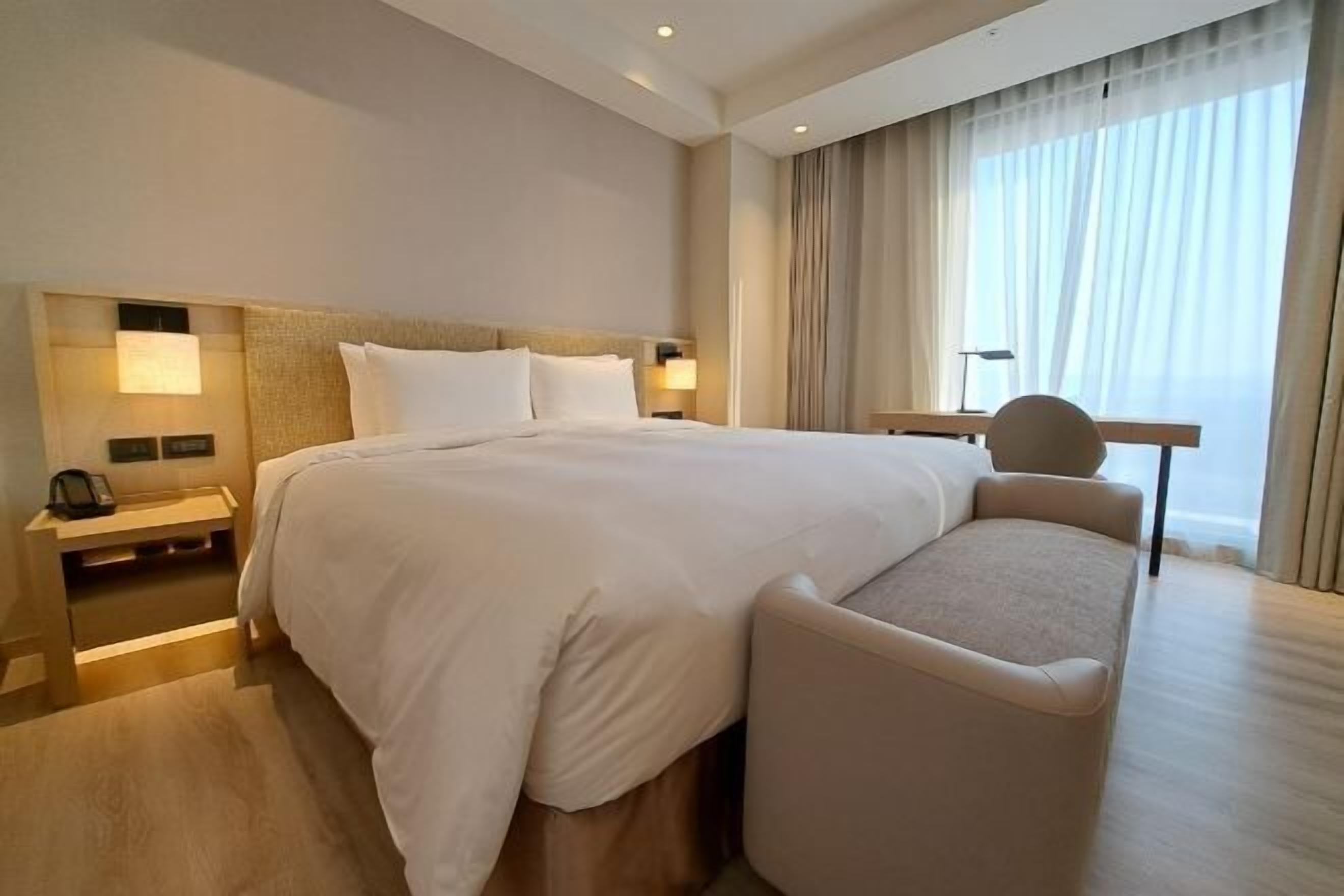 Een kluis op de kamer, gratis wifi, beddengoed