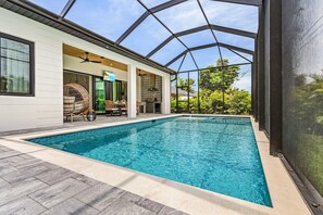 A heated pool - Heated Pool and Spa - Villa Coco Blanco - Roelens (Cape Coral)