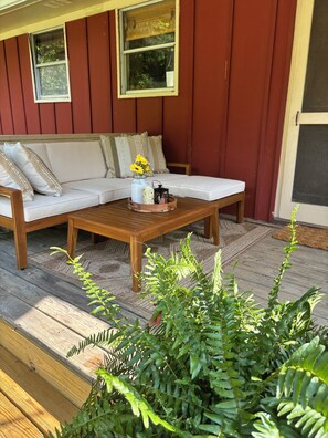 Terrace/patio - 🏡Little Bear Cabin In Helen🐻 (Helen)