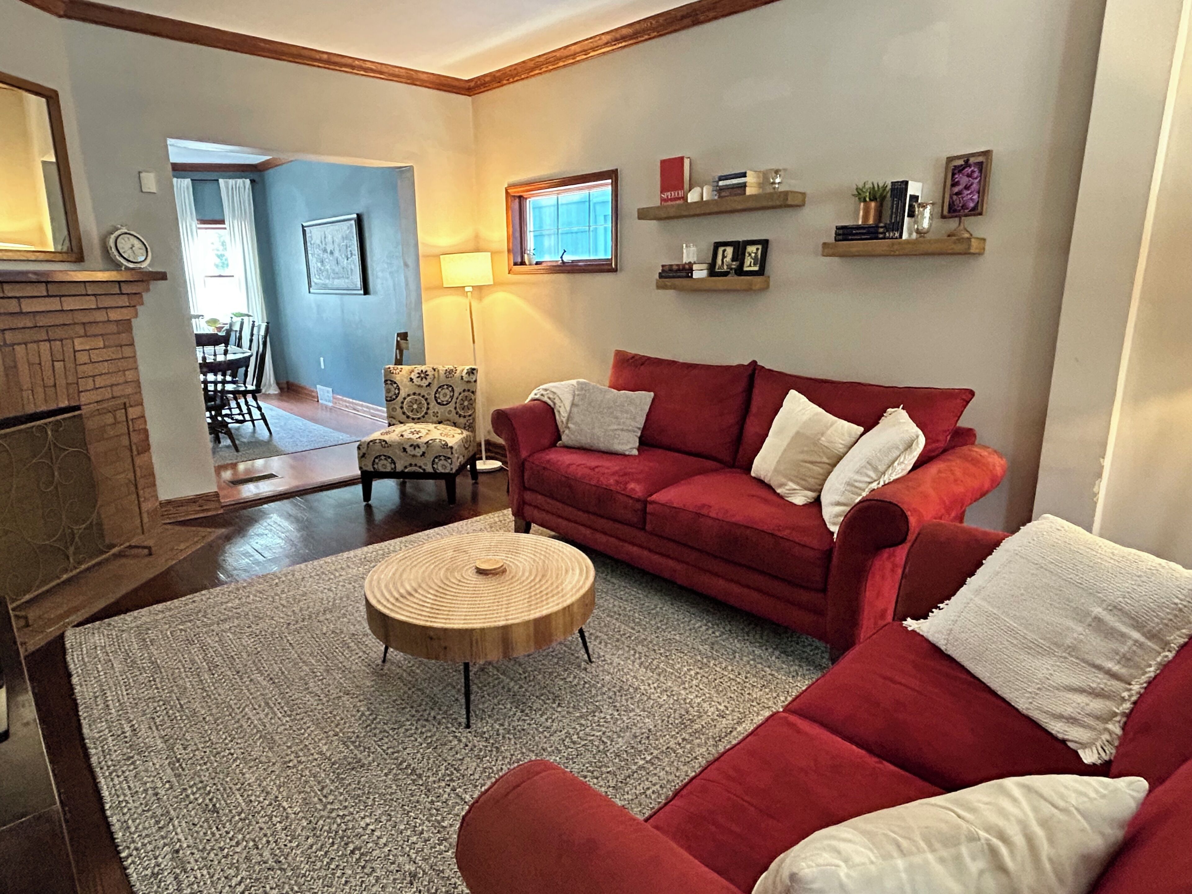 Cozy, centrally-located home less than a block from Elmwood Village.