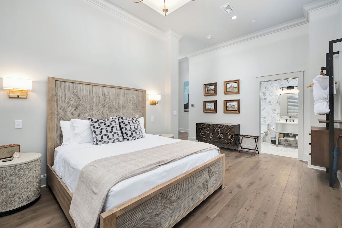 1 habitación, ropa de cama de alta calidad y colchones con pillow-top