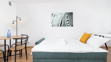 1 Schlafzimmer, Bügeleisen/Bügelbrett, WLAN, Bettwäsche