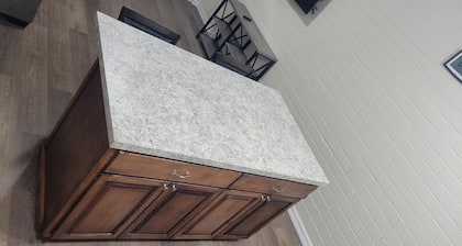 1 bedroom .75 bathroom apartment, newly renovated, located on main street!