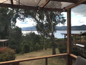 Property grounds - Acogedora Cabaña Ocobo muy Cerca al Embalse de Tominé (Cundinamarca)