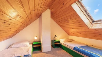 2 chambres, Wi-Fi gratuit, draps fournis