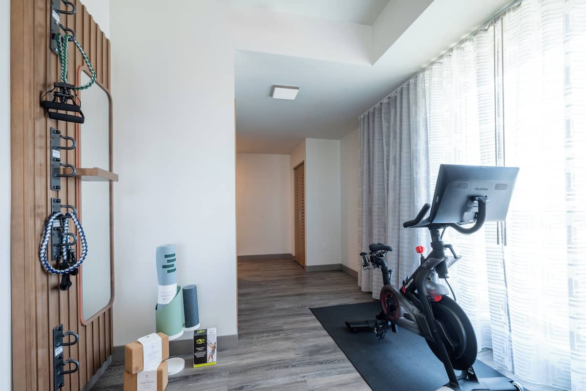 1 chambre, bureau, rideaux occultants, fer et planche Ă repasser