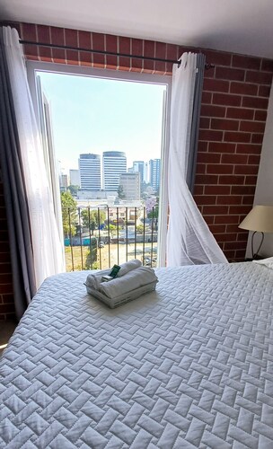 F7 FIAMENE Cozy Luxury Apto+Wifi+TV+Gym+Laundry @Guatemala City, zona 10