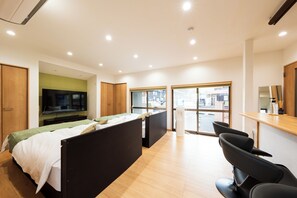 2 室のベッドルーム、WiFi、ベッドシーツ